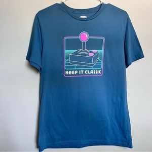 Men's Old Navy Soft-Washed Crewneck Graphic T-Shirt MEDIUM Keep It Classic